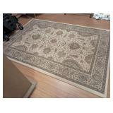 VINTAGE AREA RUG, APPROXIMATELY 8 FT X 5.25 FT - BR1