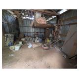 SALVAGE OF ENTIRE CONTENTS OF BARN NOT OTHERWISE LOTTED.