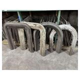 Lot of Four (4) Arched Italianate Victorian Cast Iron Arched Surrounds