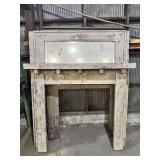 LARGE CRAFTSMAN DOUBLE MANTEL - SALVAGED FROM 1910-1920 HOME