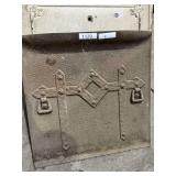 LOT OF THREE (3) HEAVY DUTY CAST IRON SUMMER COVERS - 'C' LOT