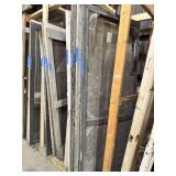 LOT OF WOODEN SCREEN DOORS - 5 TOTAL DOORS
