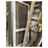 LOT OF WOODEN SCREEN DOORS - 7 TOTAL DOORS
