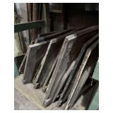 LARGE LOT OF CAST IRON ANTIQUE FIREBOX SURROUNDS - 16 TOTAL SURROUNDS