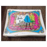 1968 Mattel The World of Barbie Double Doll Case with Contents