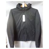 New Calvin Klein Black Beauty Hooded Puffer Jacket Size XL