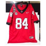 Embroidered Nike Georgia Bulldogs Ladd McConkey #84 National Champions Jersey Size S