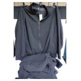 New Alfani Men's Deep Black Full-Zip Jackets-See all photos for size.