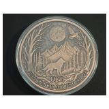 FIVE AVDP OZ .999 FINE COPPER ROUND