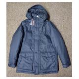 New Michael Kors Men's Black Hooded Winter Jacket Size M