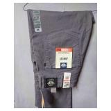 New Dockers AllSeasonsTech Straight Fit Jean Cut Pants Size 38x29 Gray
