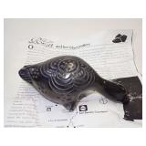 Dona Rosa Black Pottery Bird