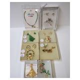 Assorted Holiday Jewelry Collection
