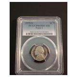 1979-S JEFFERSON NICKEL, PCGS PR69DCAM TYPE 1