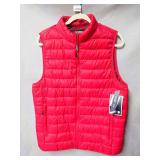 New Club Room Performance Men's Red Packable Puffer Vest Size Medium