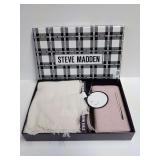 New Steve Madden 2-Piece Wallet and Winter Scarf Gift Set