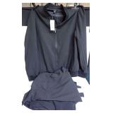 New Alfani Men's Deep Black Full-Zip Jackets-See all photos for size.