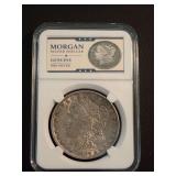 1884-O MORGAN SILVER DOLLAR IN PCCB SLAB