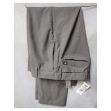 New Dockers Flex Comfort Waistband Wrinkle Free Slim Fit Pants Size 32x29 Gray