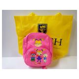 Rugrats Angelica and Friends Pink Mini Backpack with Welch College Tote Bag