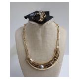 New Department Store Necklace & Matching Earring Set