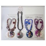 Vintage Fashion Jewelry Necklace/Earring Sets