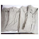New Department Store Men's Linen Shirts - See all photos for sizes.