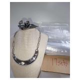 New Department Store Necklace and Earring Sets-Bulk Lot-See all photos for lot count.