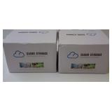 Lot of Two Cloud Storage Intelligent Wi-Fi Security Cameras