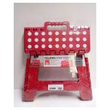 Lexi Home Small Folding Step Stool