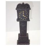 Cast Iron Grandfather Clock Shaped Still Bank