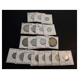 ASSORTED FOREIGN COINS