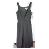 New Womens Donna Ricco New York Black Sleeveless Jumpsuit Size 6