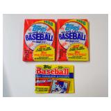Factory Sealed Baseball Card Packs