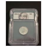 1954-S ROOSEVELT DIME, ICG MS66