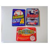 Factory Sealed Baseball Card Packs