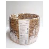 Allen + Roth Water Hyacinth Large Mix & Match Uno Lamp Shade