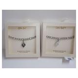 New Department Store Mix & Match Charm Bracelets Set of 2