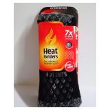 New Heat Holders Original Thermal Socks Extended Size Men 13-15 Women 14-16 Black