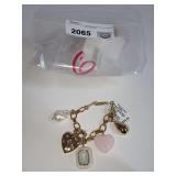 New Department Store Gold Tone Charm Bracelets - Bulk Lot-See all photos for lot count.