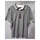 New Michael Kors Gray Polo Shirt Size Large