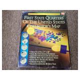 First State Quarters of the United States Collector's Map 1999-2008