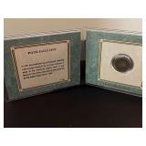 1857 Flying Eagle Cent US Coin The American Historic Society Presentation Folder