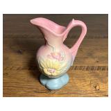 DR… Small vintage Hull Art Pottery "Magnolia" ewer pitcher, typically dating back to 1946–1947, see pictures for details.