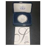 2007 American Eagle One Ounce Silver Proof Coin with Case and Certificate