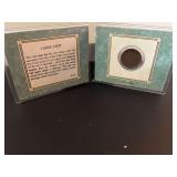 1848 United States Large Cent Certified by The American Historic Society