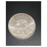 1987 American Eagle One Ounce Fine Silver Dollar Coin