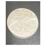 1996 American Eagle One Ounce Fine Silver Dollar Coin