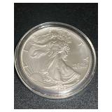 2000 Walking Liberty Millennium Silver Round Commemorative Medallion