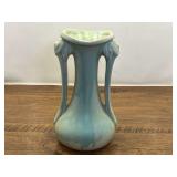 DR…Vintage 1940s McCoy Pottery double-handled art deco vase, see pictures for details.